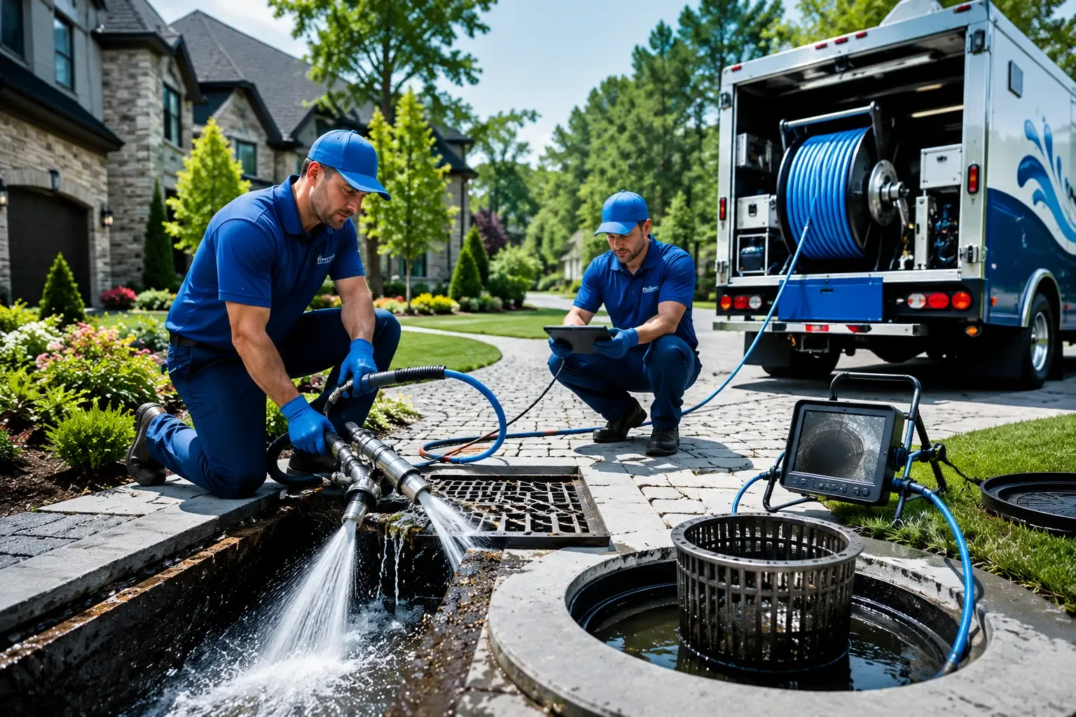 Local outdoor drain cleaning professionals in Saint Joe, IN